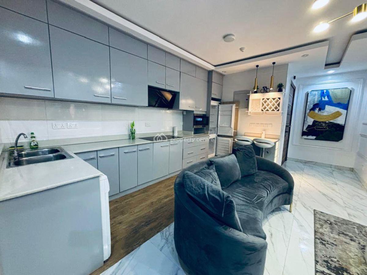 Fully Furnished 2-bedroom Serviced Apartment with All Round Balcony, Lekki Phase 1, Lekki, Lagos, Flat / Apartment for Rent