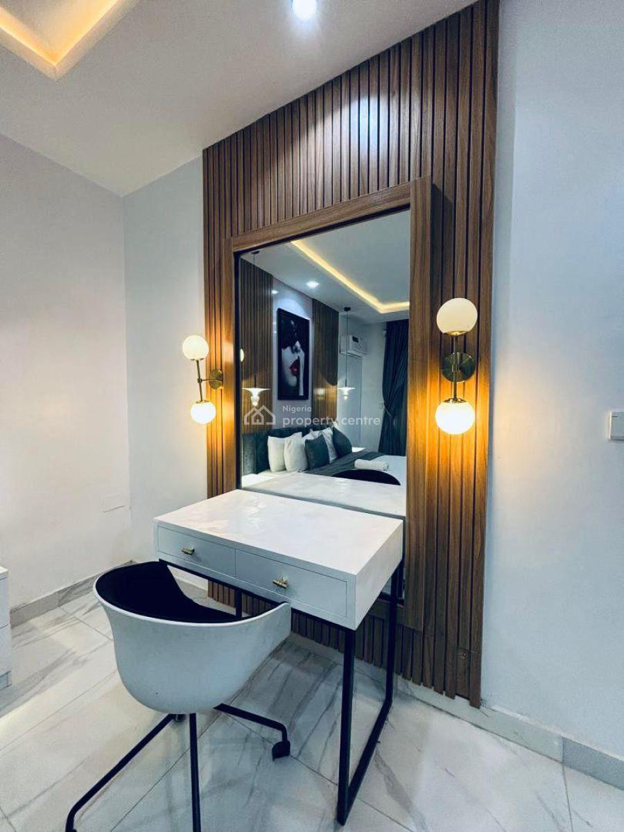 Fully Furnished 2-bedroom Serviced Apartment with All Round Balcony, Lekki Phase 1, Lekki, Lagos, Flat / Apartment for Rent