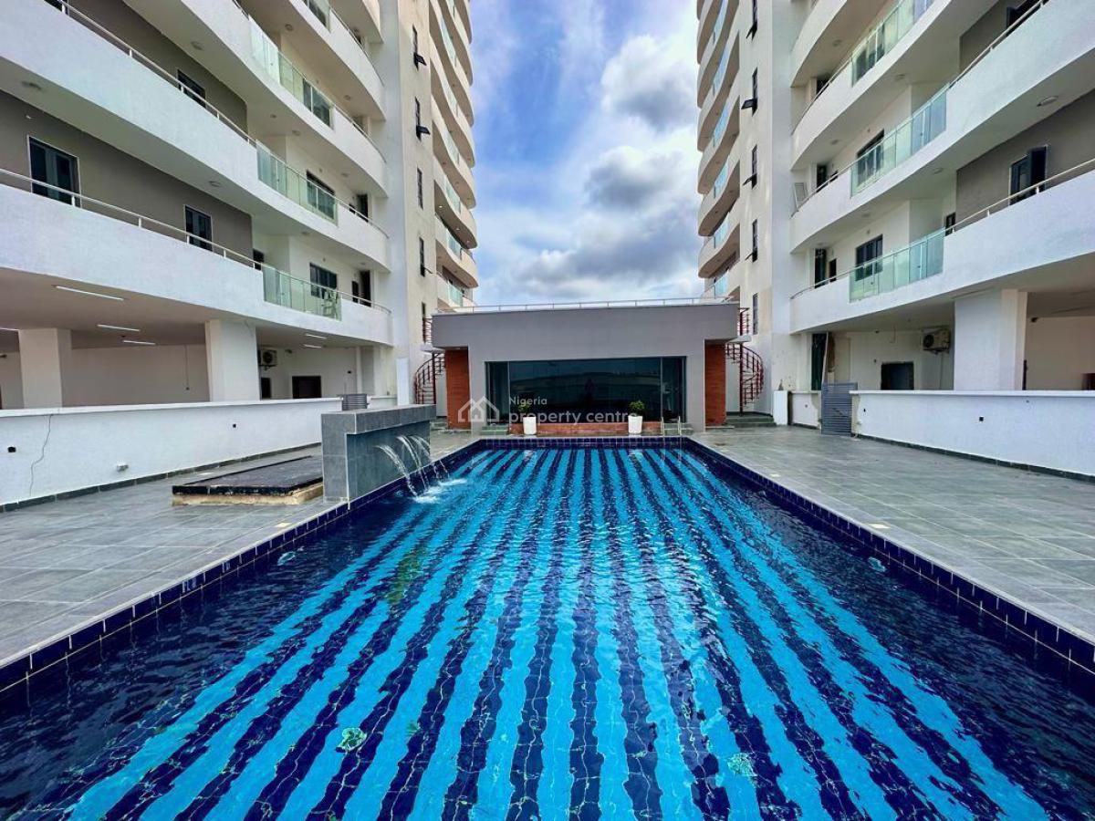 Fully Furnished 2-bedroom Serviced Apartment with All Round Balcony, Lekki Phase 1, Lekki, Lagos, Flat / Apartment for Rent