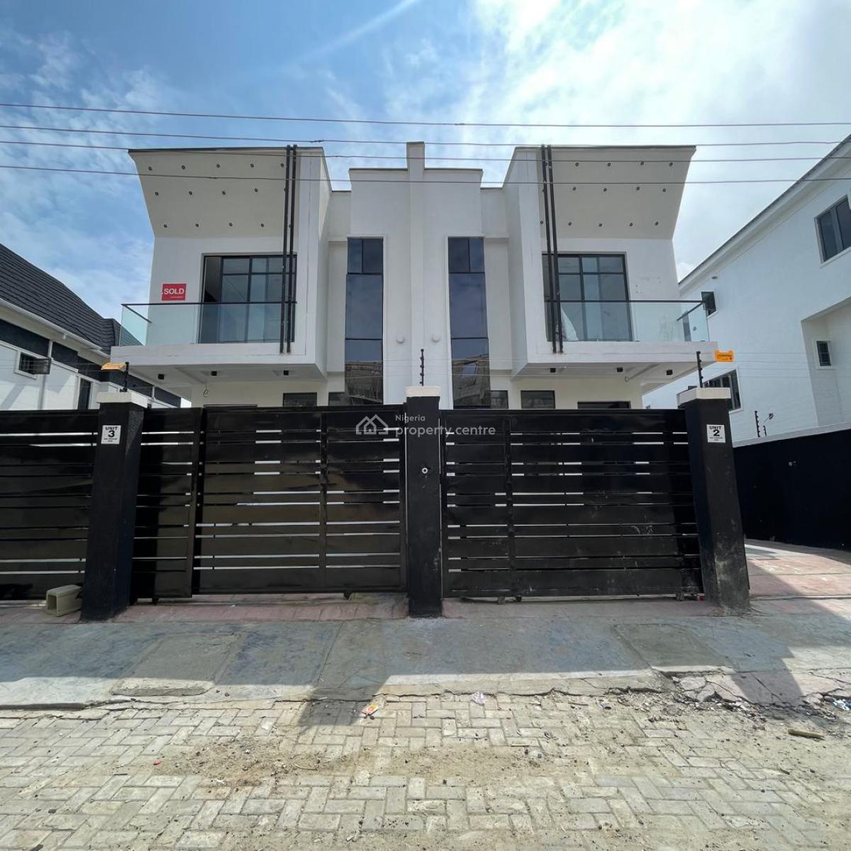 4 Bedroom Semi Detached, Ikota, Lekki, Lagos, Semi-detached Duplex for Sale