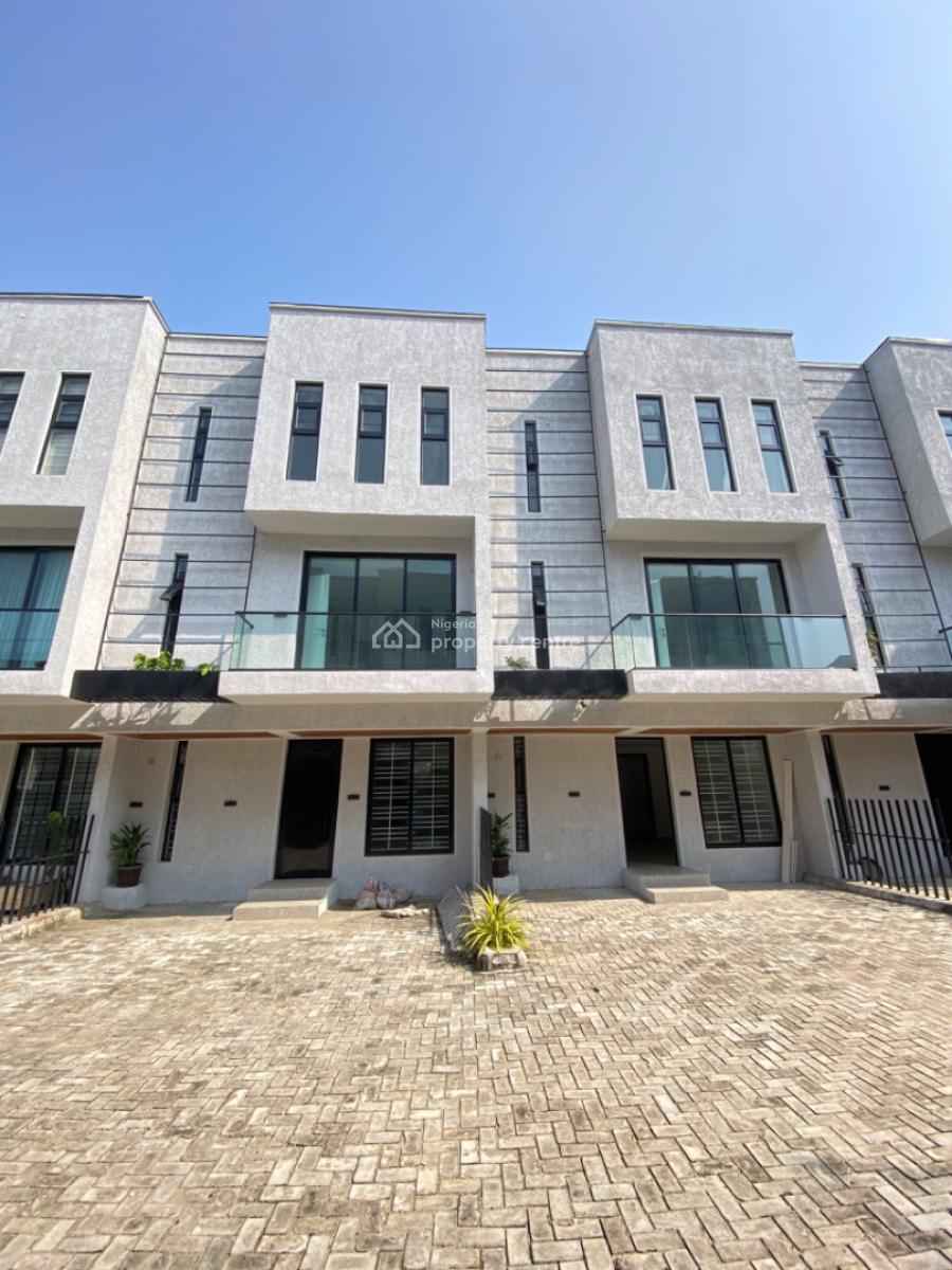 4 Bedroom Terrace Duplex with Bq, Ikate, Lekki, Lagos, Terraced Duplex for Rent