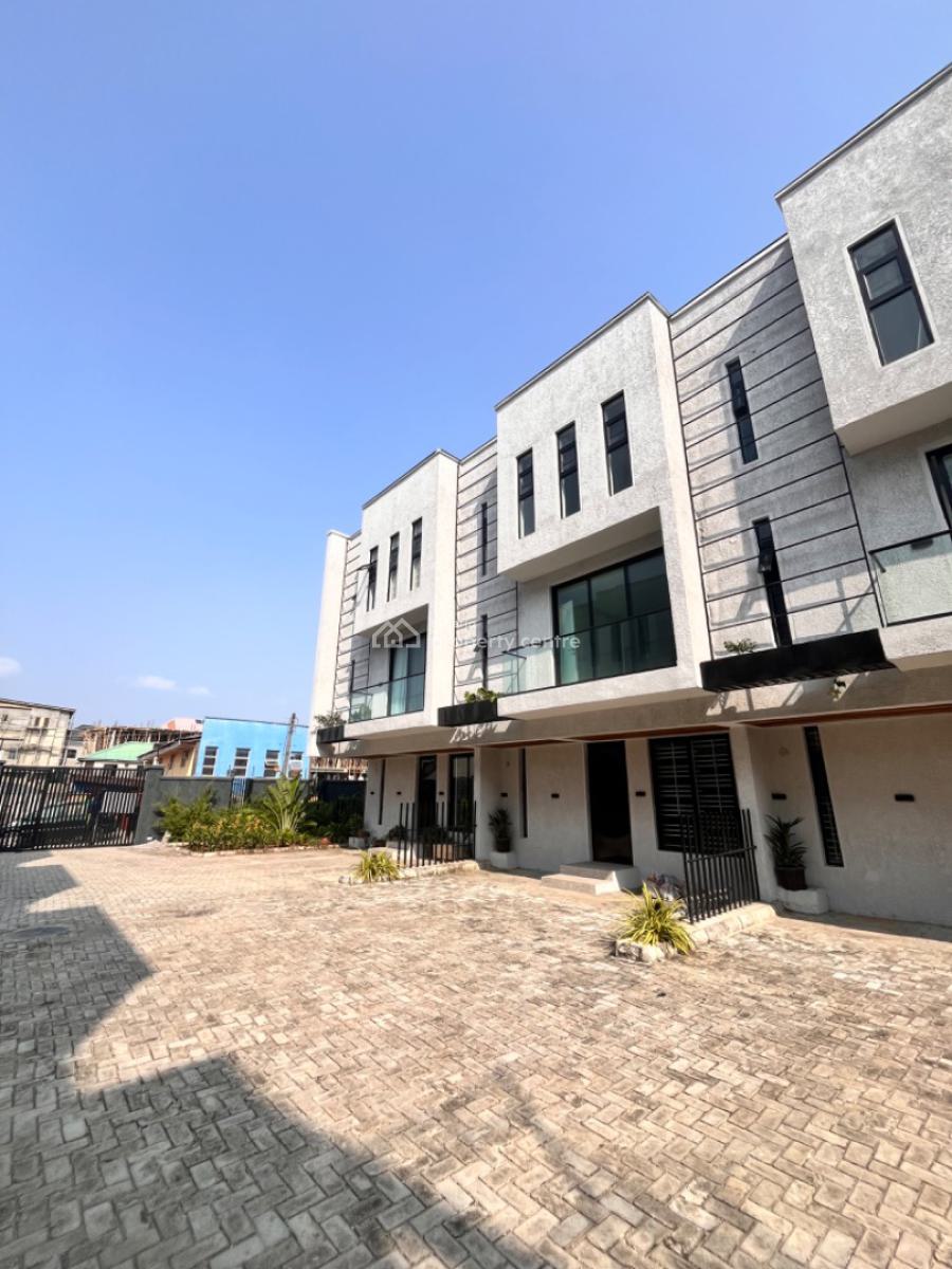 4 Bedroom Terrace Duplex with Bq, Ikate, Lekki, Lagos, Terraced Duplex for Rent