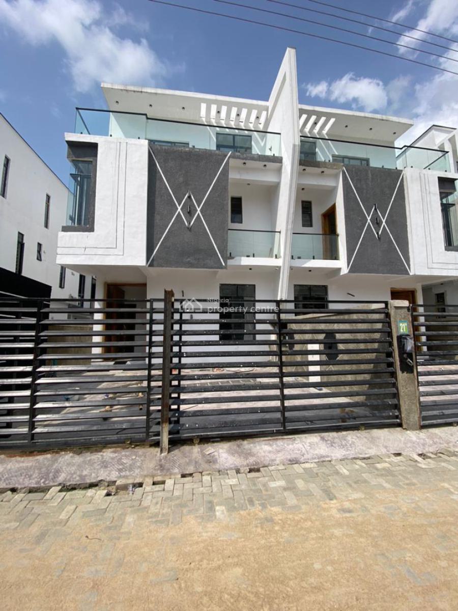 5 Bedroom Semi Detached Duplex with Bq, Second Toll Gate, Ikota, Lekki, Lagos, Semi-detached Duplex for Sale