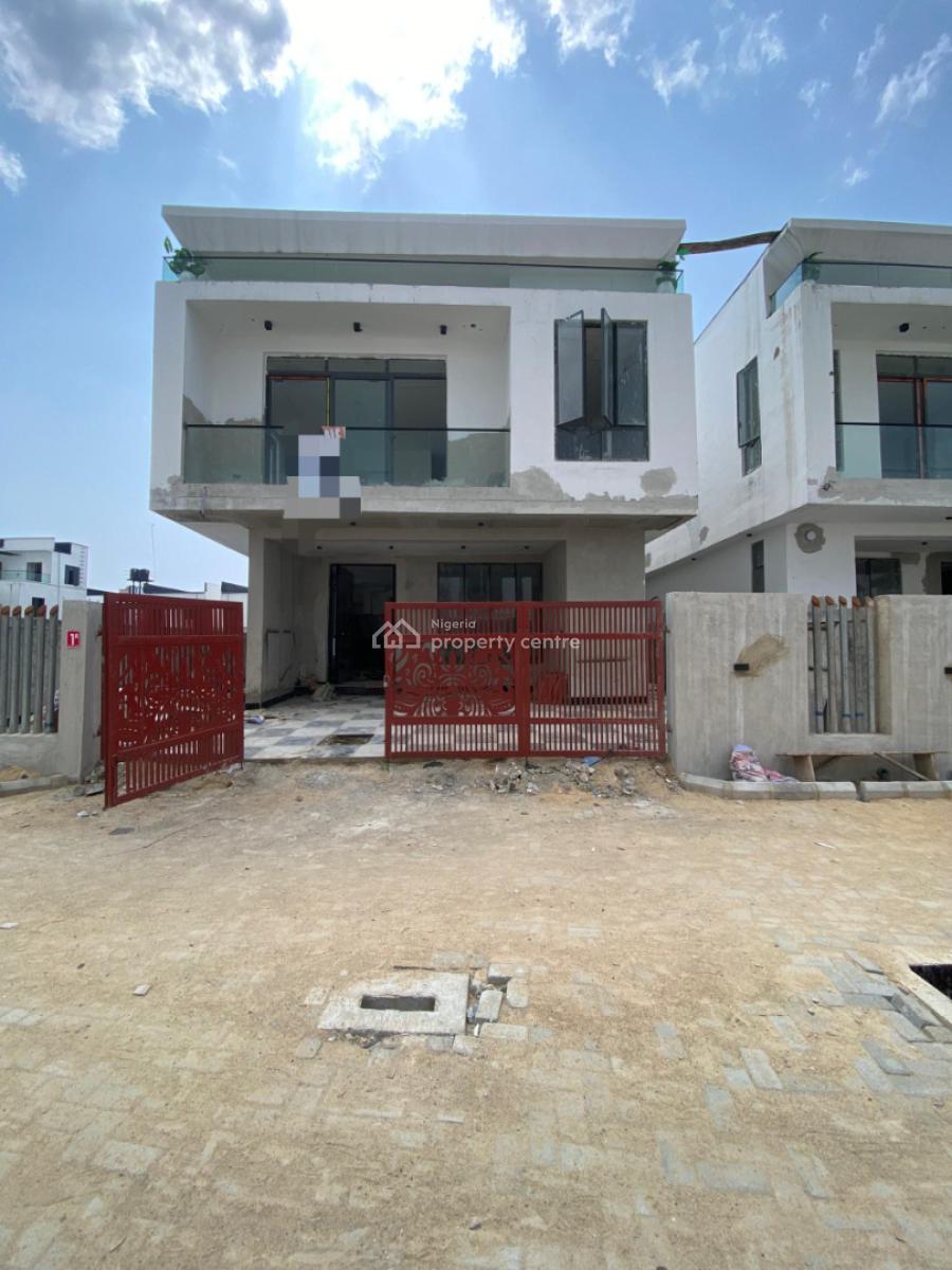 5 Bedroom Fully Detached Duplex with Bq and Swimming Pool, Second Lekki Toll Gate, Ikota, Lekki, Lagos, Detached Duplex for Sale