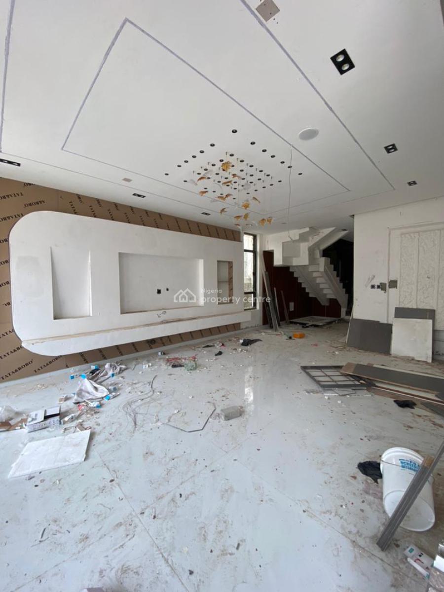 5 Bedroom Fully Detached Duplex with Bq and Swimming Pool, Second Lekki Toll Gate, Ikota, Lekki, Lagos, Detached Duplex for Sale