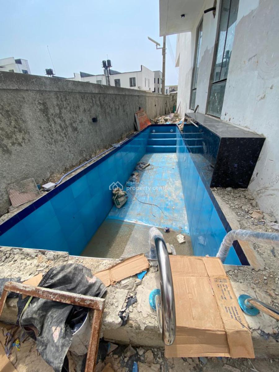 5 Bedroom Fully Detached Duplex with Bq and Swimming Pool, Second Lekki Toll Gate, Ikota, Lekki, Lagos, Detached Duplex for Sale