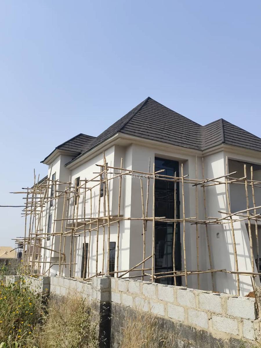 Luxury 4-bedroom Detached Duplex + 2 Living Rooms (carcass), Apo Resettlement, Apo, Abuja, Detached Duplex for Sale