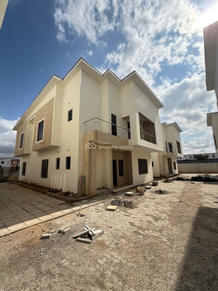 New Detached Beautifully Built 5 Bedroom Duplex All Room En-suite, Jahi, Abuja, Detached Duplex for Sale