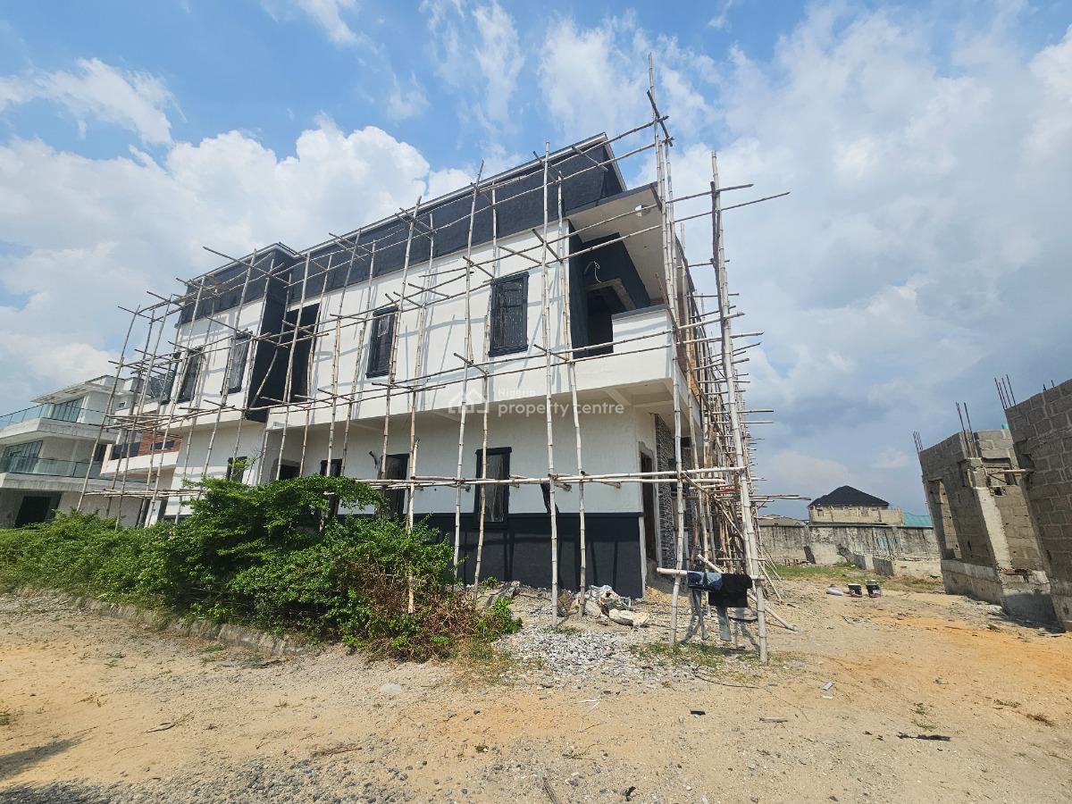 Ongoing Project of 3 Bedrooms Semi-detached House with Bq, Off Orchid Hotel Road, Lekki, Lagos, Semi-detached Duplex for Sale