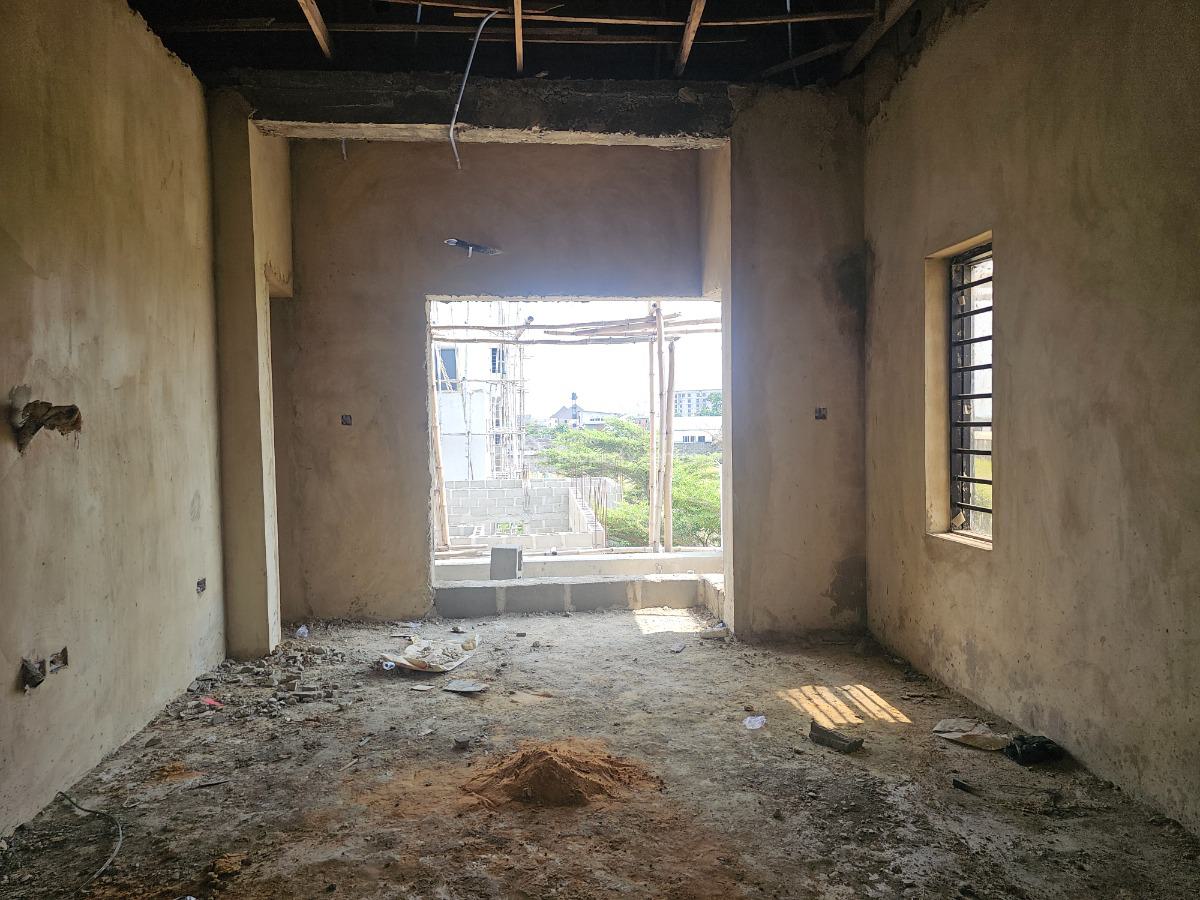 Ongoing Project of 3 Bedrooms Semi-detached House with Bq, Off Orchid Hotel Road, Lekki, Lagos, Semi-detached Duplex for Sale