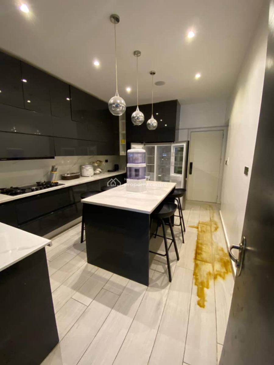 Fully Furnished 4 Bedroom Terrace Duplex with Bq, Jahi, Abuja, Terraced Duplex for Rent