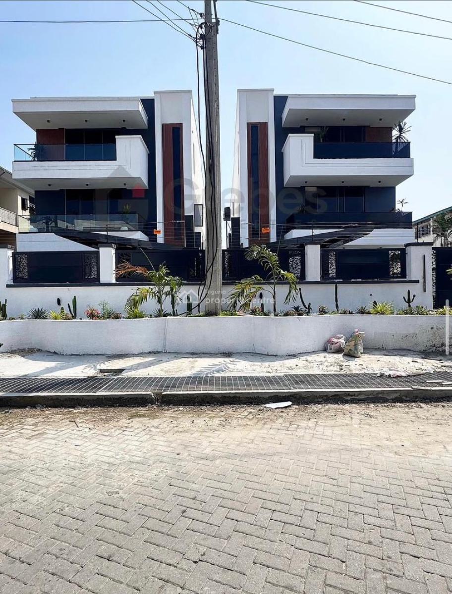 Luxury 5 Bedroom with Pool and Bq, Lekki Phase 1, Lekki, Lagos, Detached Duplex for Sale