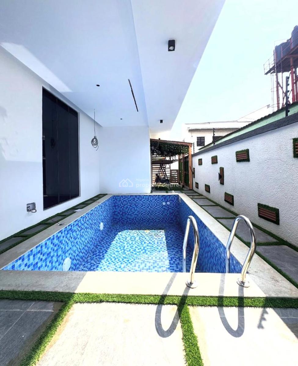 Luxury 5 Bedroom with Pool and Bq, Lekki Phase 1, Lekki, Lagos, Detached Duplex for Sale