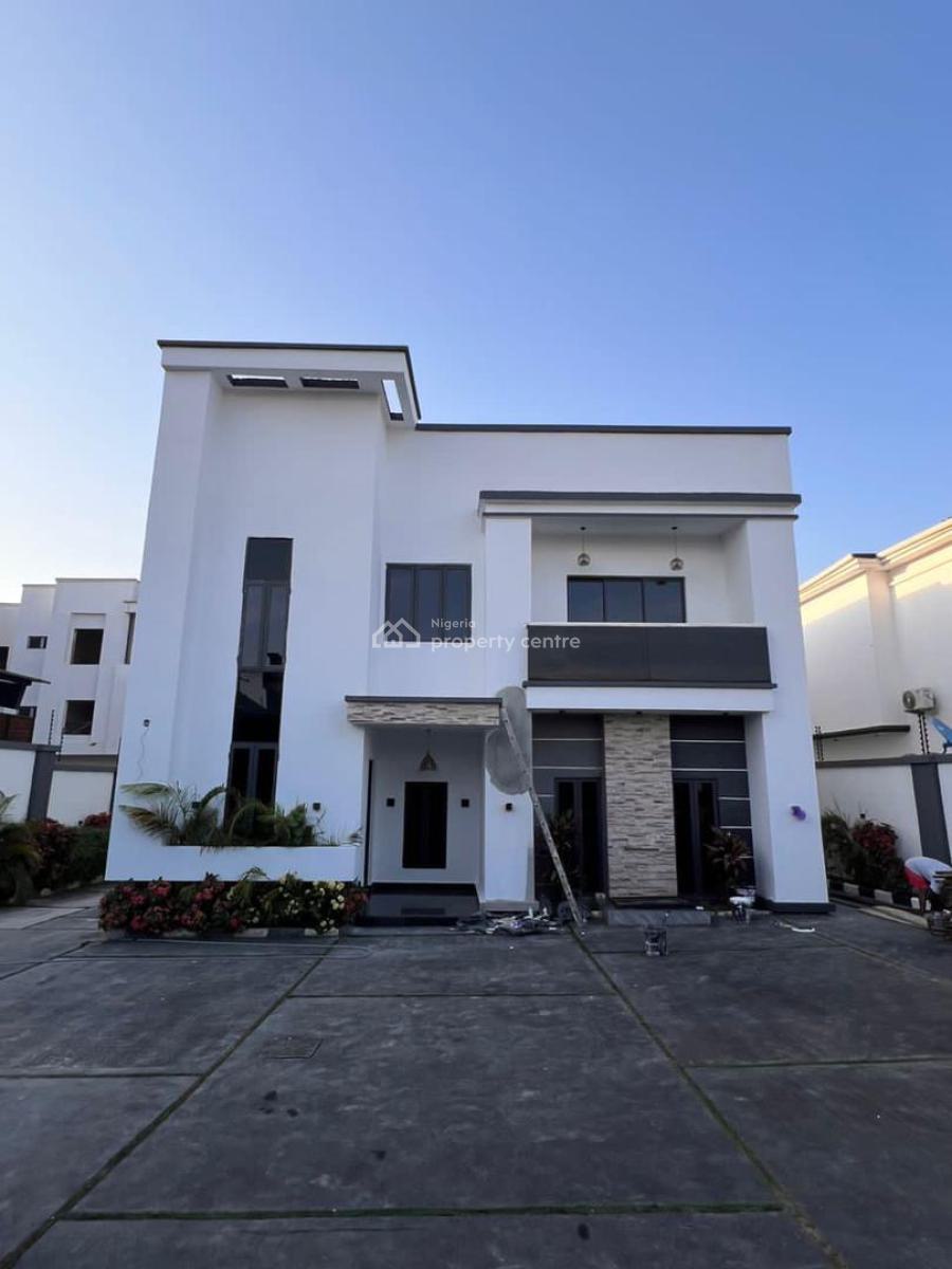 Fully Detached Five Bedroom Duplex with 1room Attached Bq and 2detache, Guzape District, Abuja, Detached Duplex for Rent