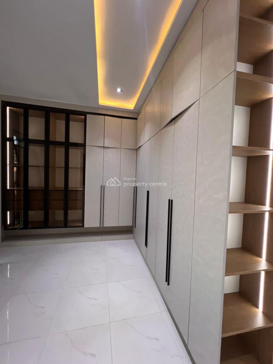 Fully Detached Five Bedroom Duplex with 1room Attached Bq and 2detache, Guzape District, Abuja, Detached Duplex for Rent