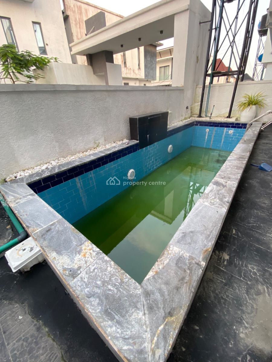 Heavy 5bedroom Fully Detached Duplex with Swimming Pool and Bq, Lekki Palm City, Ajah, Lagos, House for Sale