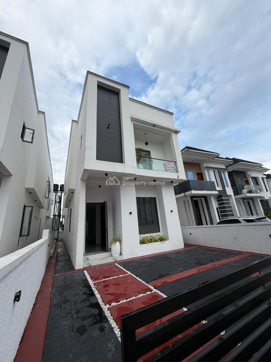 Grab This Offer,heavily Discount 5 Bedroom Detached Duplex + Pool & Bq, Lekki Palm City, Ajah, Lagos, Detached Duplex for Sale