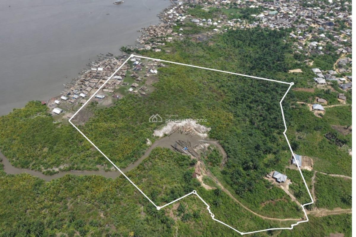 10 Hectares of Prime Waterfront Land, Ibaka, Mbo, Akwa Ibom, Commercial Land for Sale