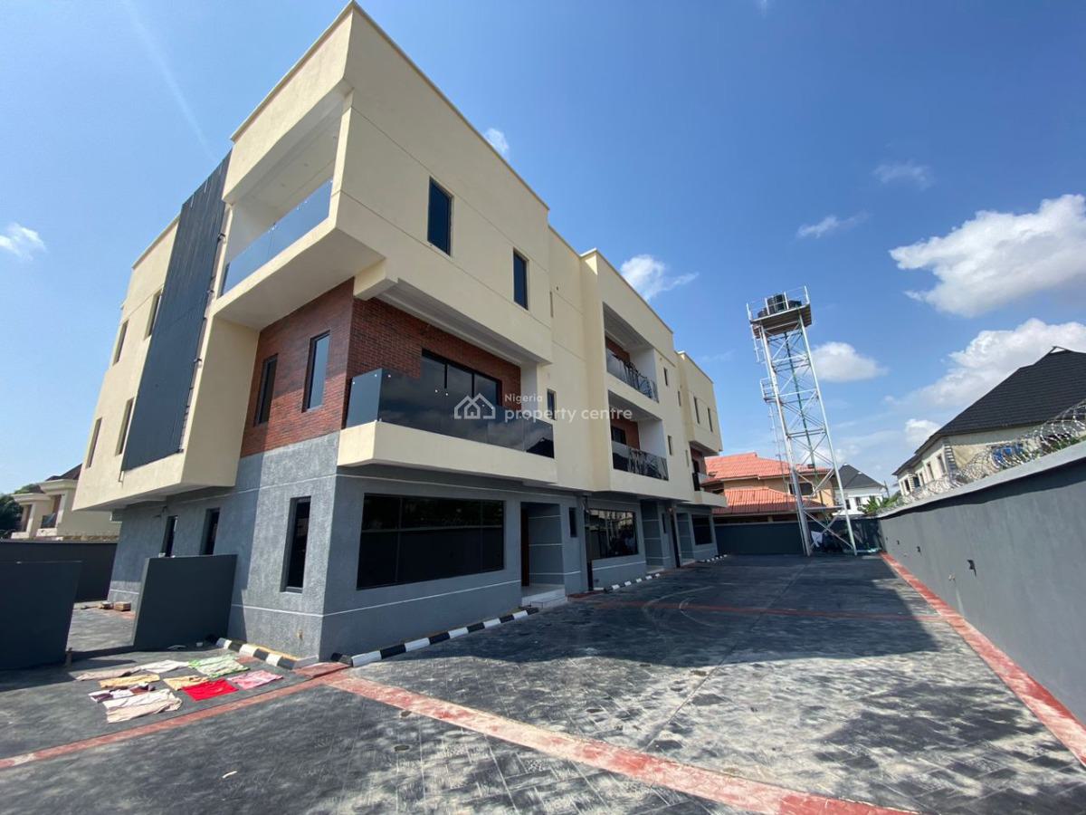 Modern Living! 4-bedroom Terrace with Water Treatment, Ajah, Lagos, Terraced Duplex for Sale