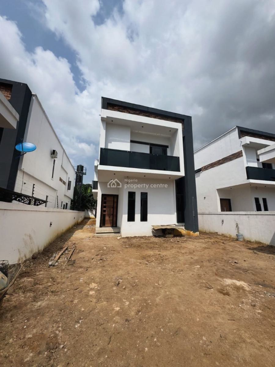 Prime 4 Bedroom Duplex Home with Bq, Eliozu- Eneka Link Road, Port Harcourt, Rivers, Detached Duplex for Sale