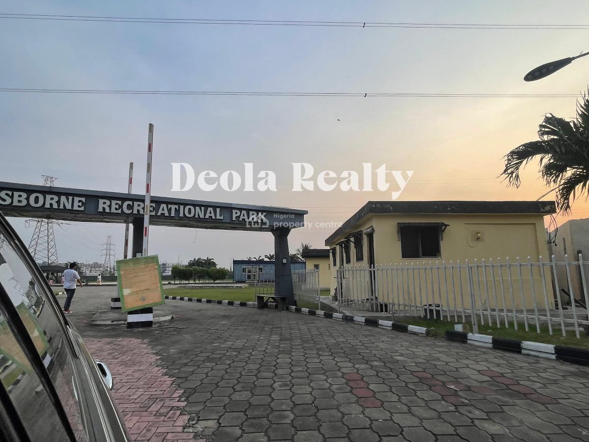 Spacious 17 Room Detached House on Sitting on 1,600sqm, Osborne Foreshore Estate, Osborne, Ikoyi, Lagos, Residential Land for Sale