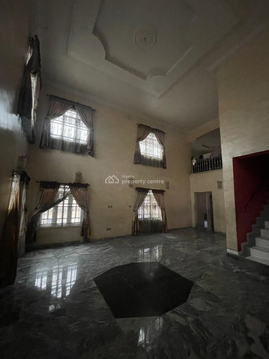 6 Bedroom Duplex Wt 2 Rooms Bq on 2 & Half Plots, Off Ring Road, Rukpokwu, Port Harcourt, Rivers, Detached Duplex for Sale