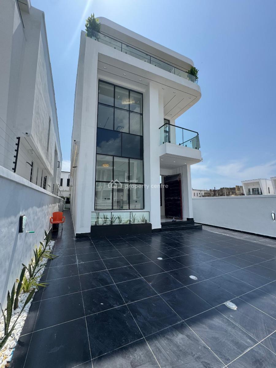 Magnificent 5 Bedroom Detached Duplex with Pool and Bq, Chevron Toll Gate, Lekki, Lagos, Detached Duplex for Sale