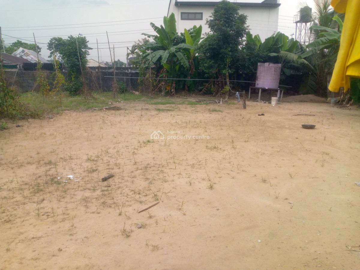 2 Plots of Bere Land Fence with Gate, Farm Road I, Eliozu, Port Harcourt, Rivers, Residential Land for Sale