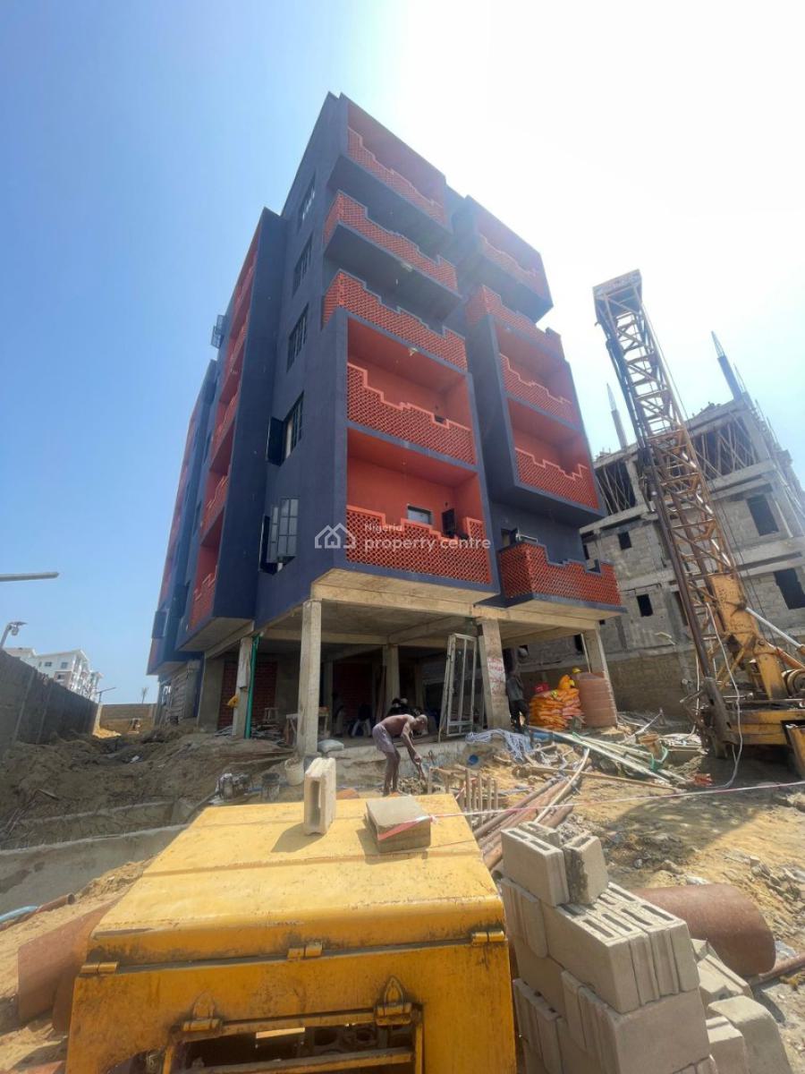 Uniquely  Built 3 Bed Apartment with Elevator, Swimming Pool, Lekki Phase 1, Lekki, Lagos, Block of Flats for Sale