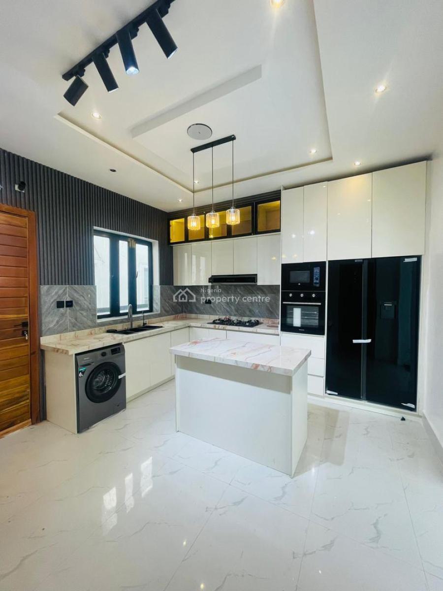 Luxury 5 Bedroom Fully Detached Duplex Smart Home with Bq, Ajah, Lagos, Detached Duplex for Sale