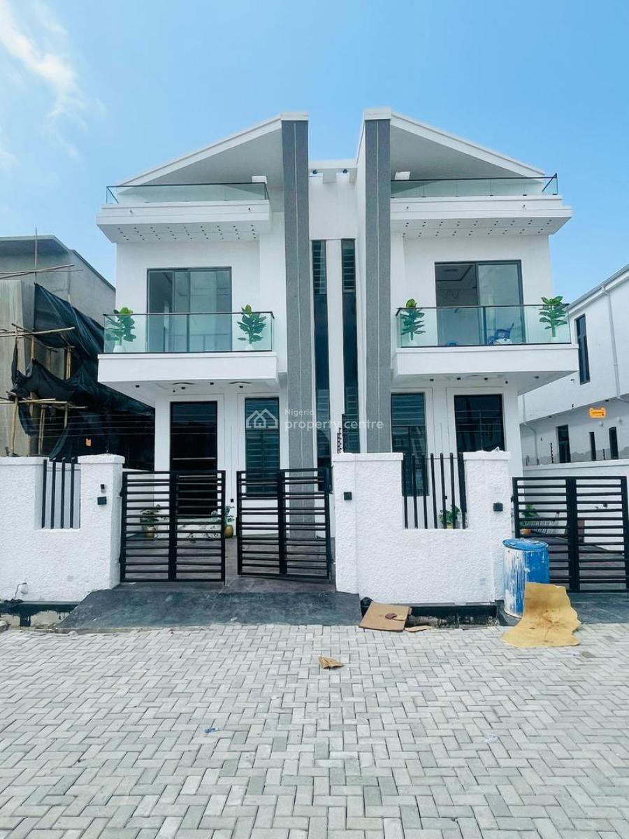 4 Bedroom Semi Detached Duplex with Bq, Ajah, Lagos, Semi-detached Duplex for Sale