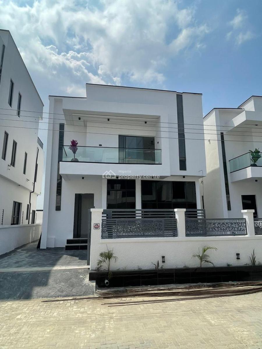Luxury 5 Bedroom Fully Detached Duplex Smart Home with Bq, Ajah, Lagos, Detached Duplex for Sale