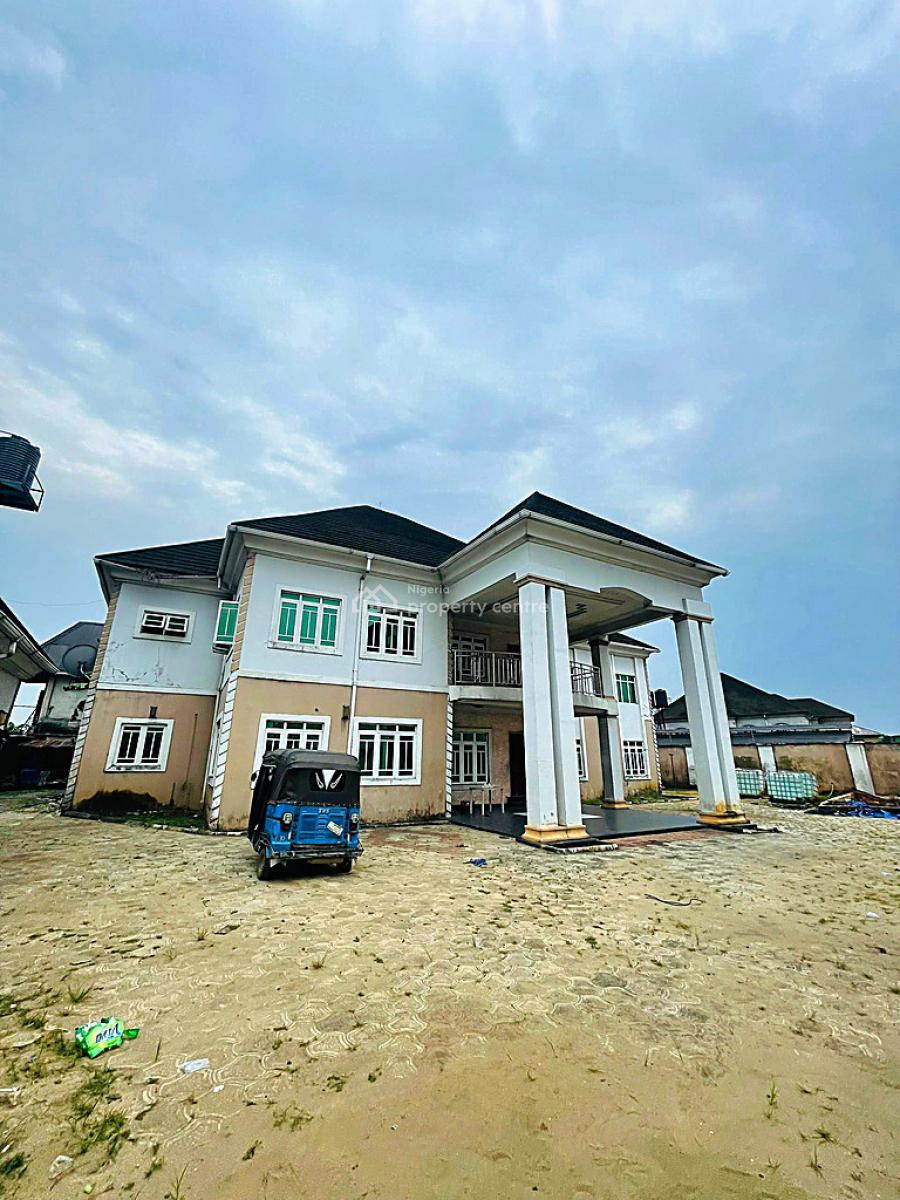 6 Bedroom Home with Bq and Gate House, Rukpokwu- Eneka Ring Road, Rukpokwu, Port Harcourt, Rivers, Detached Duplex for Sale