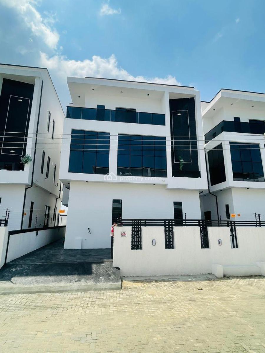 Luxury 5 Bedroom Fully Detached Duplex Smart Home with Bq, Ajah, Lagos, Detached Duplex for Sale