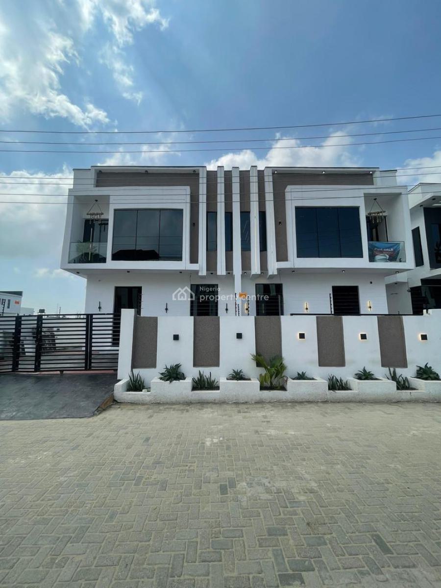 4 Bedroom Semi Detached Duplex with Bq, Ajah, Lagos, Semi-detached Duplex for Sale