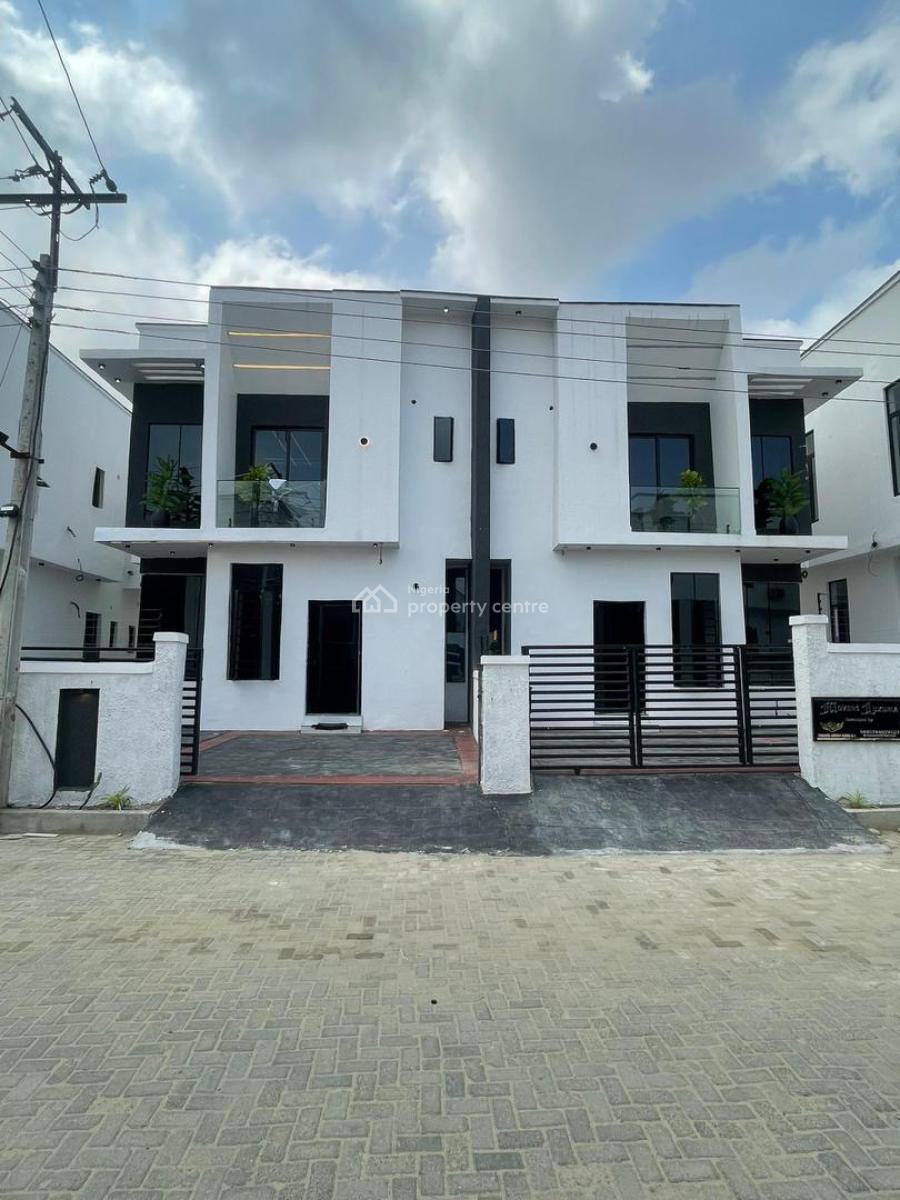 4 Bedroom Semi Detached Duplex with Bq, Ajah, Lagos, Semi-detached Duplex for Sale