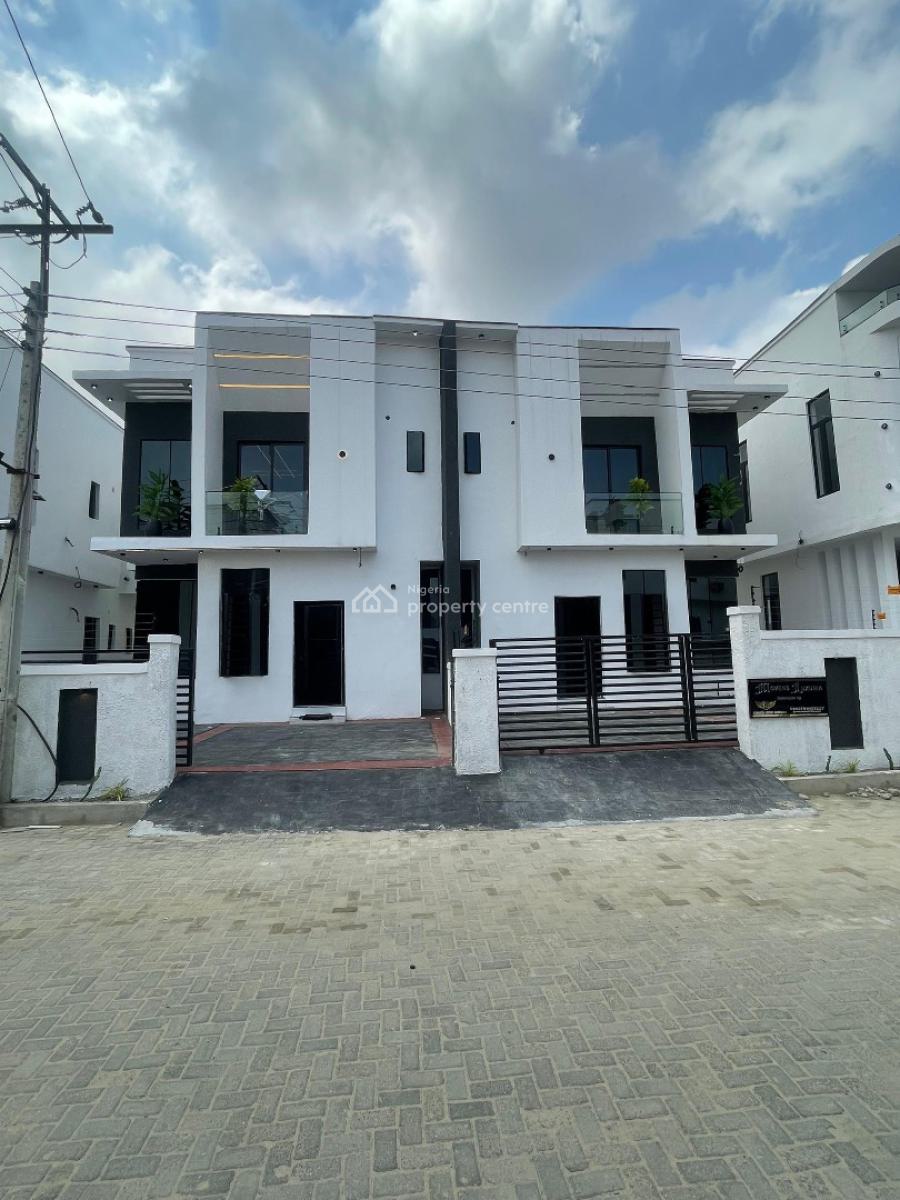 4 Bedroom Semi Detached Duplex with Bq, Ajah, Lagos, Semi-detached Duplex for Sale