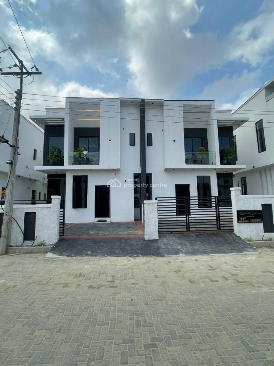 4 Bedroom Semi Detached Duplex with Bq, Ajah, Lagos, Semi-detached Duplex for Sale