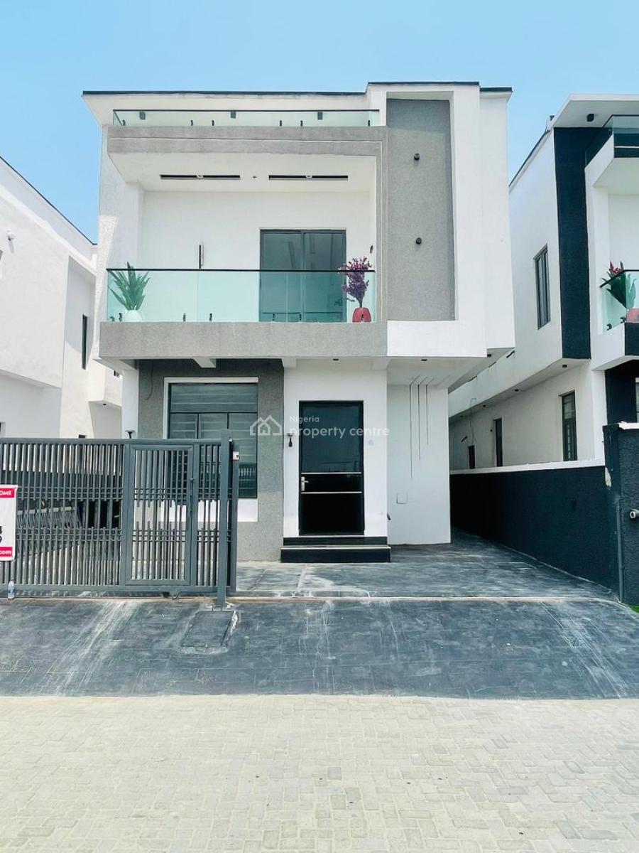 Luxury 4 Bedroom Fully Detached Duplex Smart Home with Bq, Ajah, Lagos, Detached Duplex for Sale