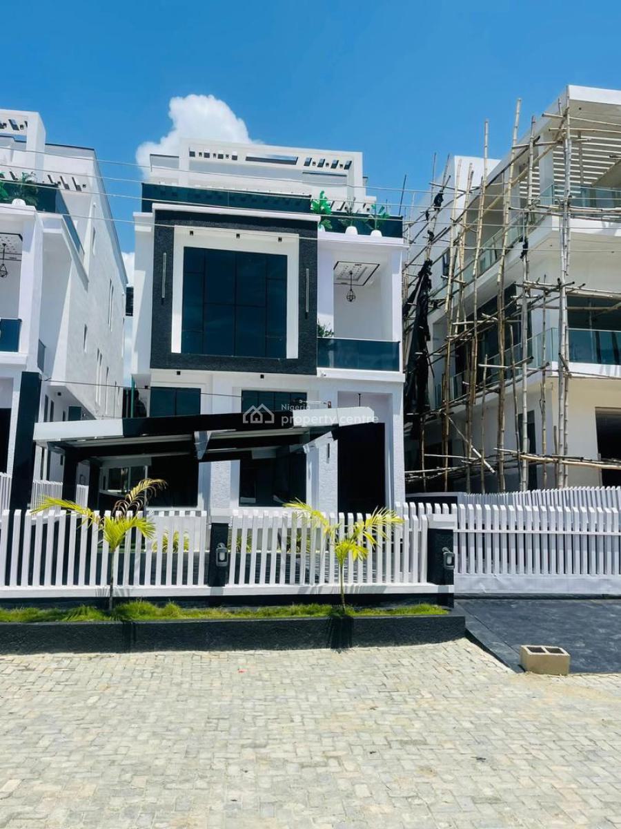 Lovely Built 5bedroom Fully Detached Duplex Plus Bq with Swimming Pool, Lekki County, Lekki, Lagos, Detached Duplex for Sale