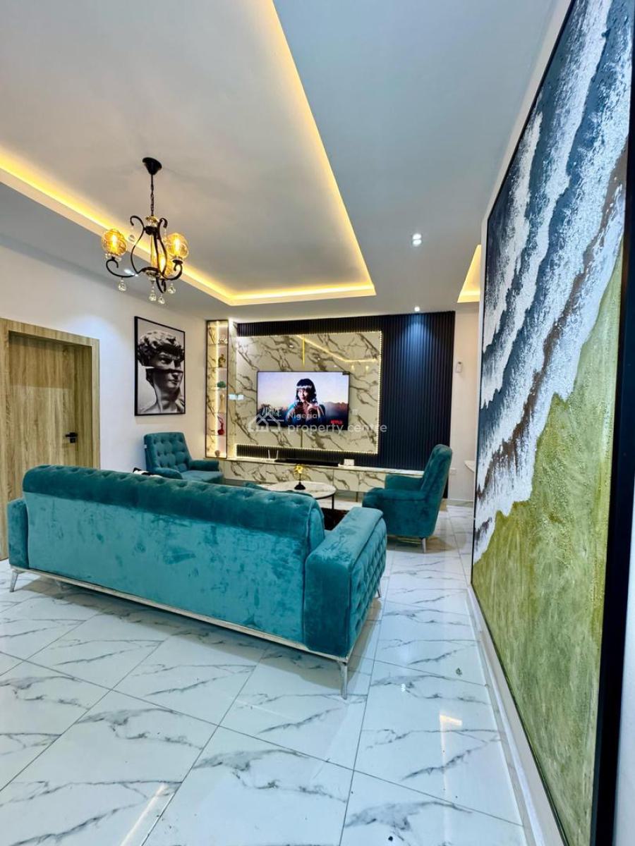 Furnished Luxury 2 Bedroom Apartment, Salem Off Platinum Way, Lekki, Lagos, House for Rent