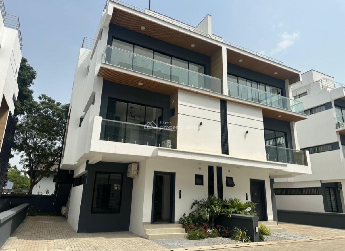 Exquisite Luxury Designed 4 Bedroom Semi-detached House with a Room Bq, Old Ikoyi, Ikoyi, Lagos, Semi-detached Duplex for Rent
