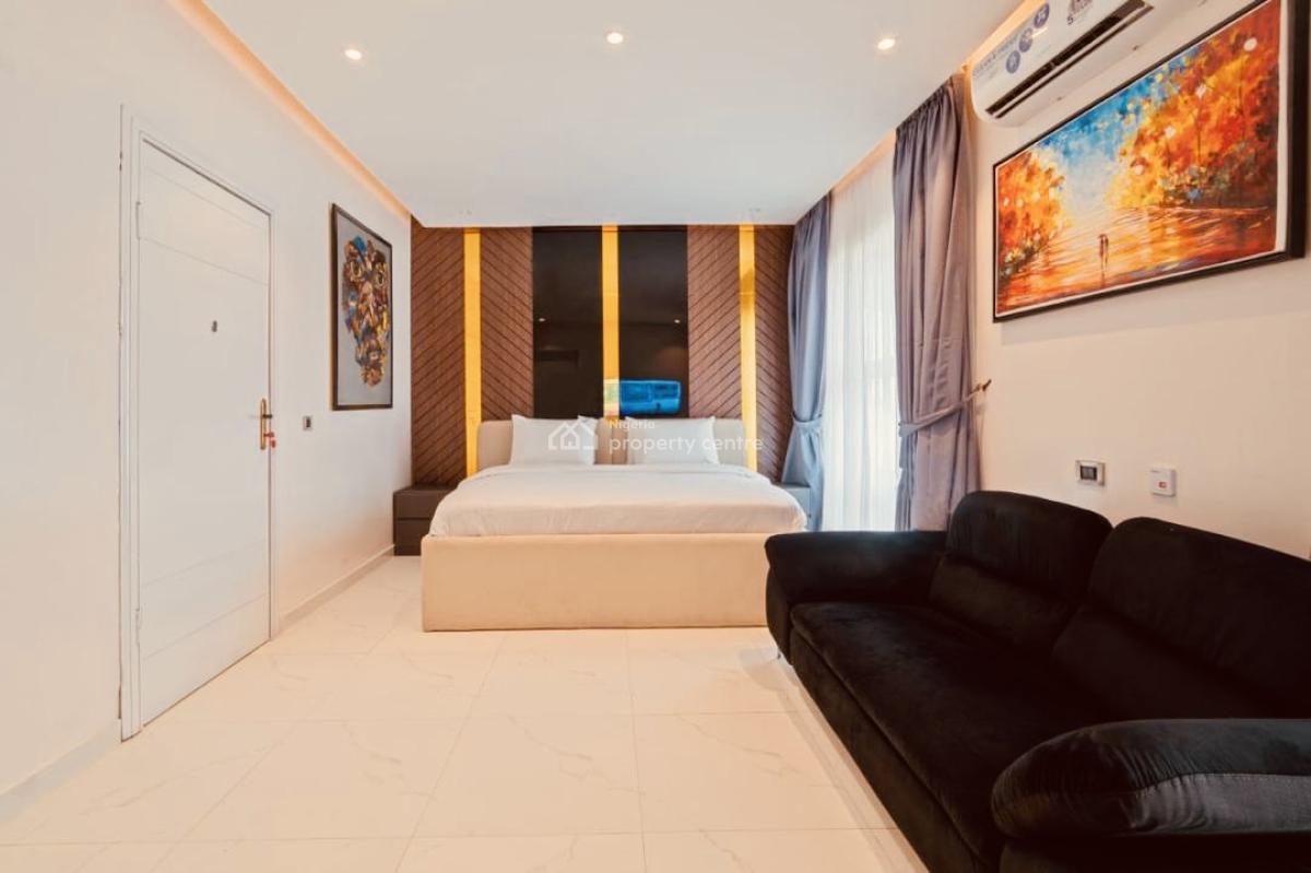 Furnished 1bedroom Apartment with Swimming Pool, Oniru, Victoria Island (vi), Lagos, Mini Flat (room and Parlour) for Rent