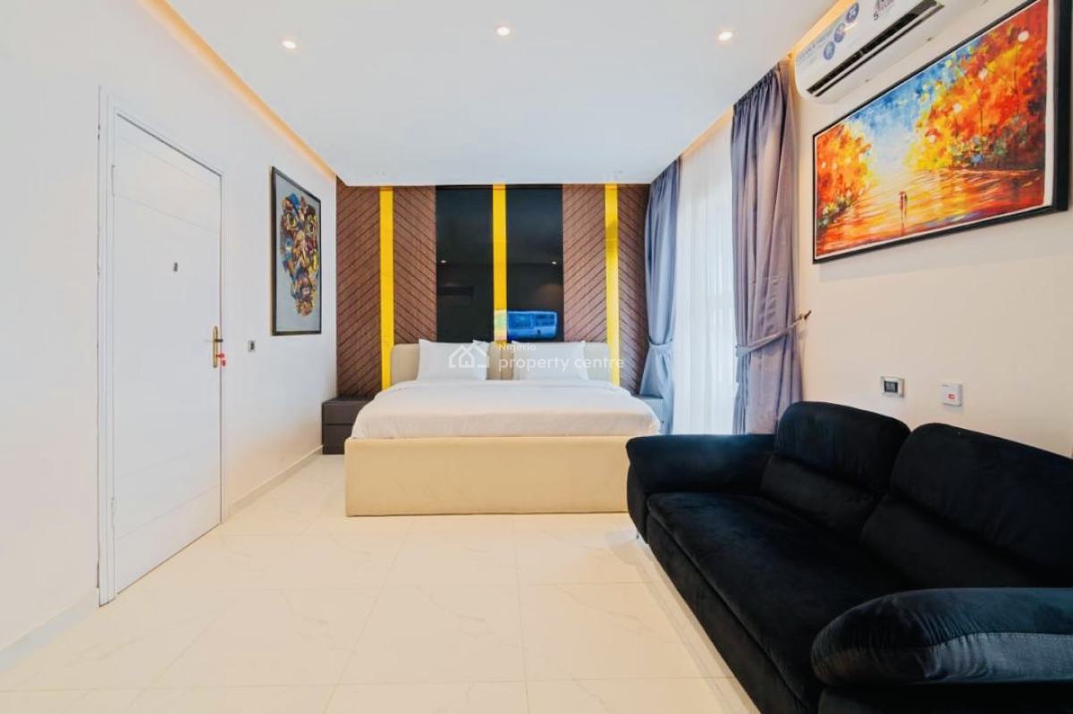 Furnished 1bedroom Apartment with Swimming Pool, Oniru, Victoria Island (vi), Lagos, Mini Flat (room and Parlour) for Rent