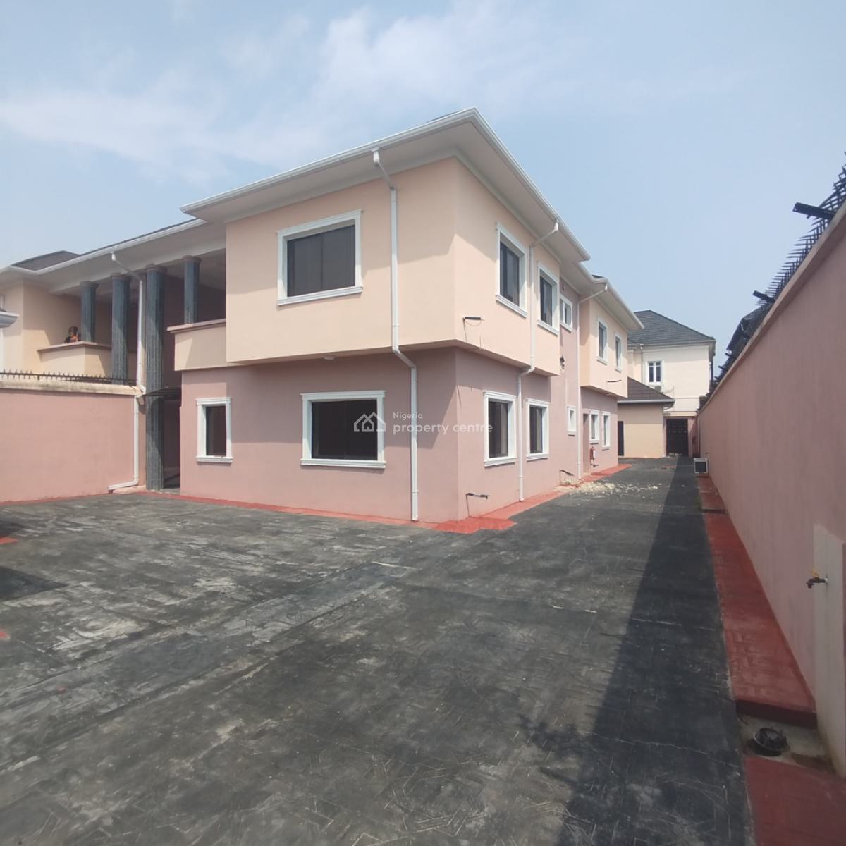 Spacious 5 Bedroom Semi Detached Duplex with Bq, Road 16,lekki County Homes, Ikota, Lekki, Lagos, Semi-detached Duplex for Rent
