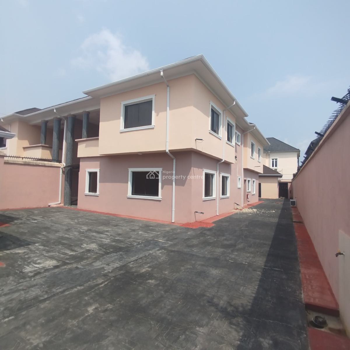 Spacious 5 Bedroom Semi Detached Duplex with Bq, Road 16,lekki County Homes, Ikota, Lekki, Lagos, Semi-detached Duplex for Rent
