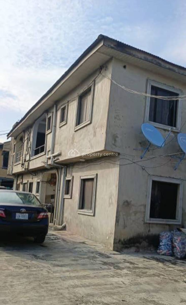 Block of 4 Flats Measuring  500sqm on Tarred Road, Ori-oke, Ogudu, Lagos, Block of Flats for Sale