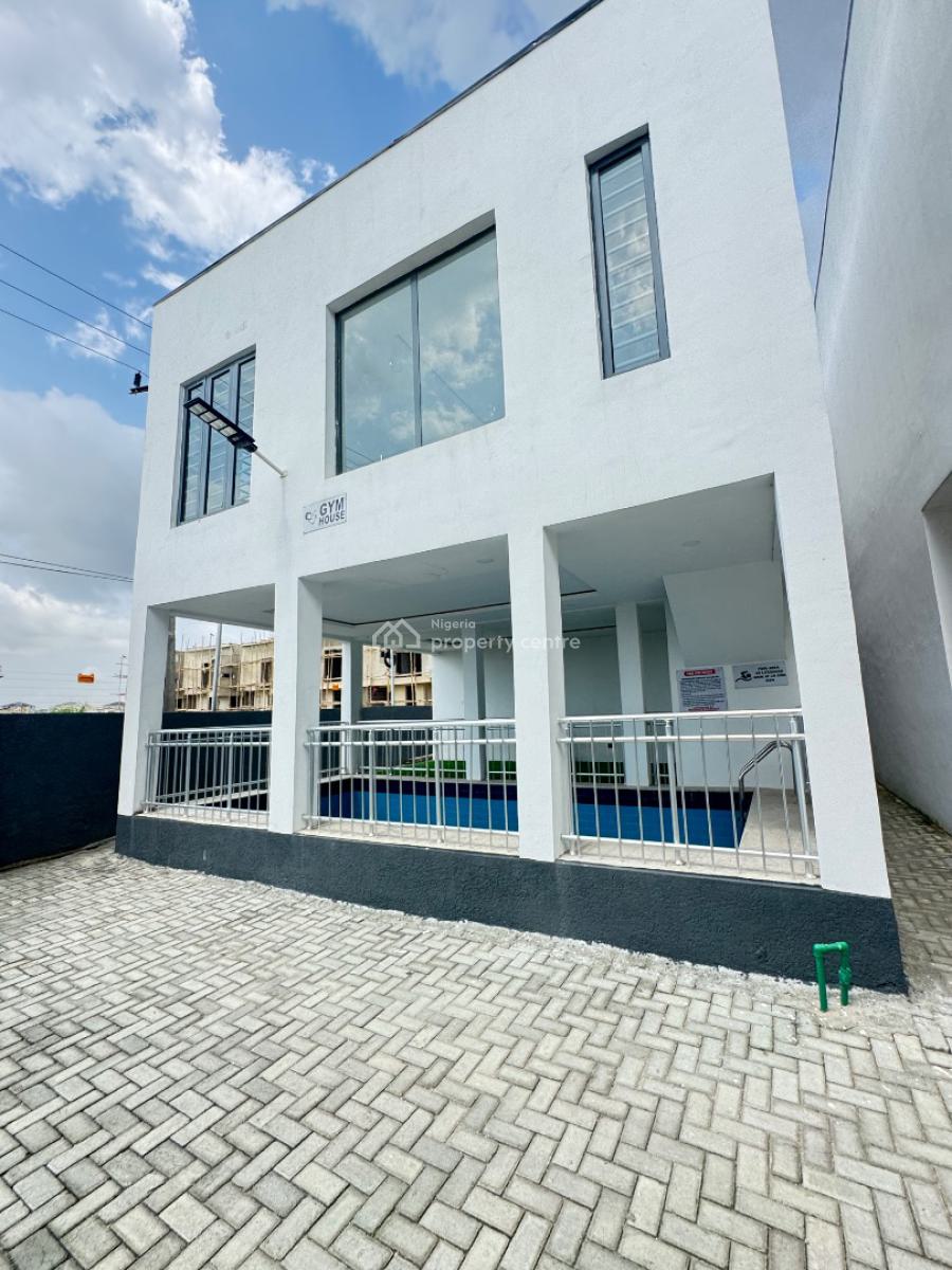 Nice Luxury Brand New 4 Bedroom Duplex Terrace with Pool Gym F, Orchid Road Lekki, Lekki, Lagos, Terraced Duplex for Rent