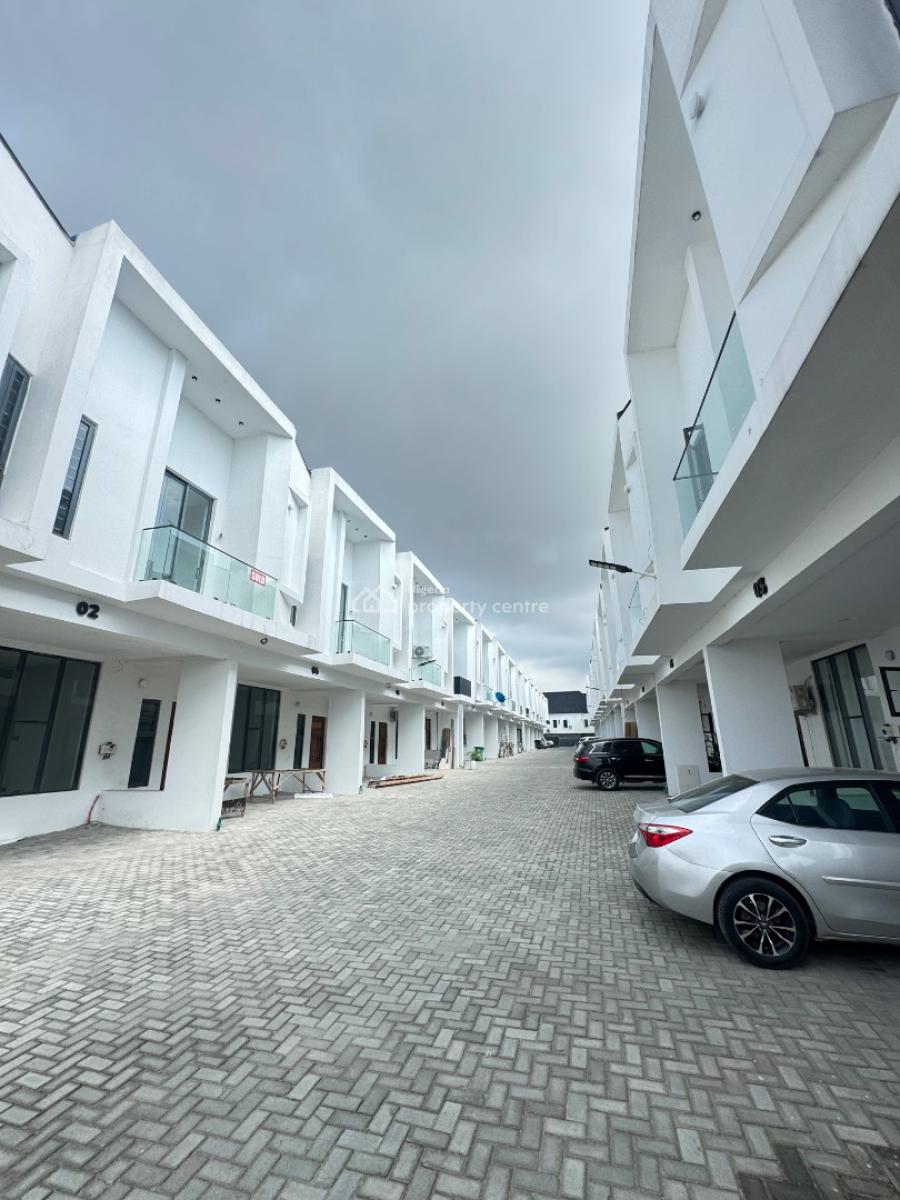 Nice Luxury Brand New 4 Bedroom Duplex Terrace with Pool Gym F, Orchid Road Lekki, Lekki, Lagos, Terraced Duplex for Rent