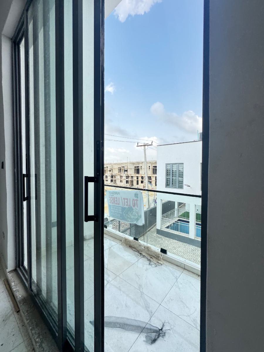 Nice Luxury Brand New 4 Bedroom Duplex Terrace with Pool Gym F, Orchid Road Lekki, Lekki, Lagos, Terraced Duplex for Rent